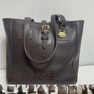 Dooney Bourke Leather Shopper Tote